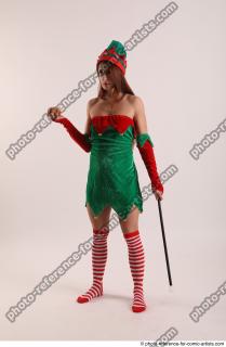 Veronika Elf Pose With Apple 02